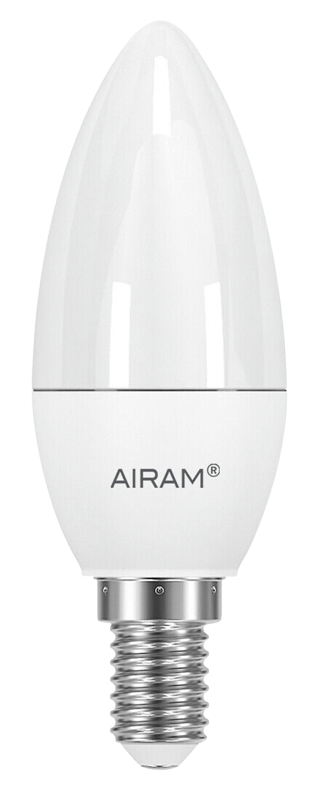 LED-Lampa Airam Oiva LED Kron E14 250/470 lm10-Pack