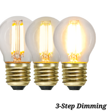 Ladda upp bild till gallerivisning, REA! LED-Lampa E27 G45 Soft Glow 3-Step
